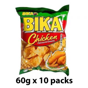 Bika Keropok - Kampung Chicken 60g x 10's