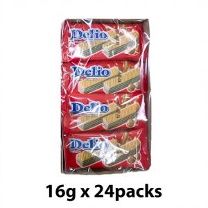 Delio Wafer Biscuit - Chocolate 16g x 24's