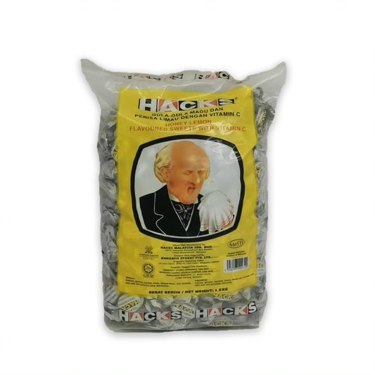 Hacks Candy - Honey Lemon 1 Hacks Candy - Honey Lemon 1.5kg x 1's